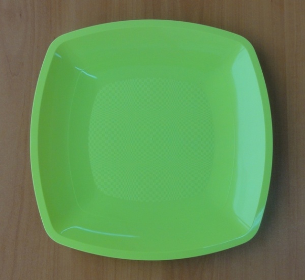 Тарелка квадр.180мм Buffet плоская салатовая 6 шт