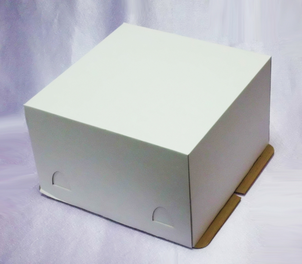 Короб картонный 300*300*190мм хром-эрзац