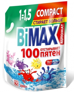 СМС BiMAX 3,0 кг."100 пятен" автомат