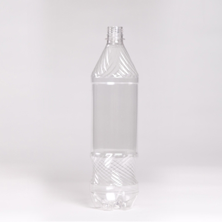 Бутылка ПЭТ 1,0 л бесцветная (упаковка 190шт)без колпачка