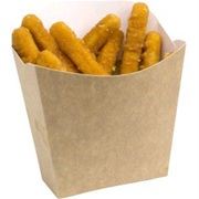 Упаковка Fry Pack 100*45*110, для картофеля фри, крафт