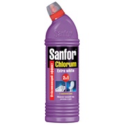 Средство чистящее SANFOR Chlorum (Санфор Хлорный) 750г, мгновенное отбеливание и дезинфекция