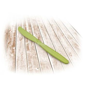Нож 160мм малый, цвет зеленый, кукурузный крахмал (упаковка 100шт)