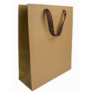 Пакет крафт 320х440х130мм с  ручками