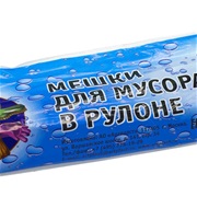 Мешки для мусора 180 л 88х110 (50) в рулонах Идеал Россия 10шт/рул