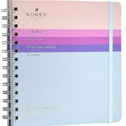 Скетчбук LOREX CURLY AQUARELLE серия GRADIENT TOUCH 195х195 мм, 30 листов 200 г/м2