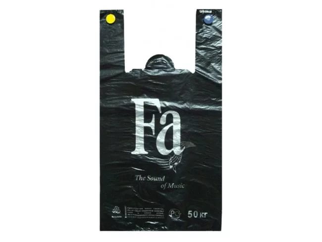 Пакет-майка 30+14*55см 25мкм ПНД 