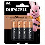Батарейки DURACELL BASIC AA (LR06) MN1500 4 шт/блистер