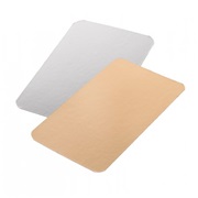 Подложка лам. 130х240 мм золото/серебро