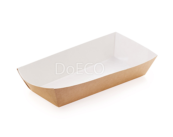 Упаковка OSQ TRAY 800 220*115*42 ДЛЯ БУРГЕРА, КАРТОФЕЛЯ ФРИ
