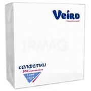 Салфетки 24х24, 1сл.белые Veiro,50шт./уп