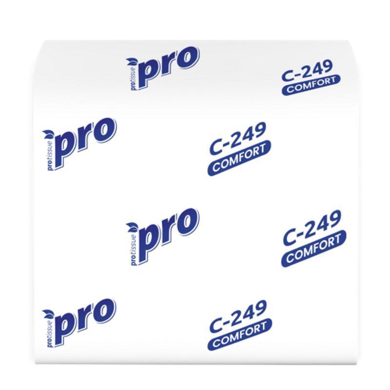 Бумага туалетная COMFY PRO 2-сл. 250 листов ( для диспенсеров), 100% целлюлоза