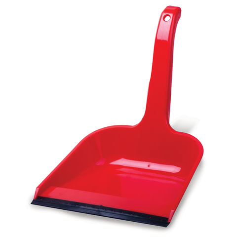 Совок для мусора, высокая ручка, пластик, ассорти, 4341600