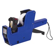 Этикет-пистолет BRAUBERG, однострочный (цифры и знаки), 8 симв., 22*12мм волн.