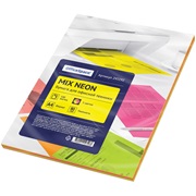 Бумага А4 100л.,80г/м2, OfficeSpace neon mix (5 цветов)