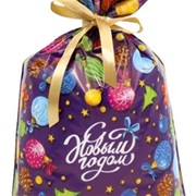 Пакет металл/рисунок 25*40см НГ 25мкм ЗАДОР (100шт/2000шт)