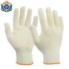 Перчатки трикотажные х/б 5-нитей 10кл белые
