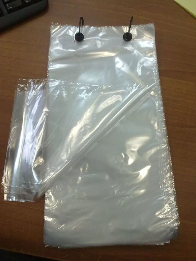 Пакет PP 200*400+4 20мкм 2 отв.викет