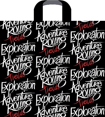 Пакет с петлевой ручкой 38x34+3(70) Приключения