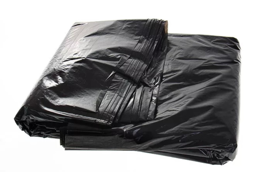 Мешки для мусора 240 л,90*130см 55мкм ПВД, пачка 50шт, черный