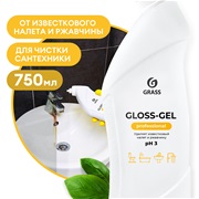 Чистящее средство для сан.узлов "Gloss-Gel" Professional (флакон 750 мл) GRASS