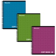 Тетрадь 48л клетка, на спирали Brauberg ЭКО МОНОХРОМ №2, офсет, мел.карт.обл,3 вида