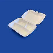Ланч-бокс 3-секционный белый LB-max-3 255*190*70мм