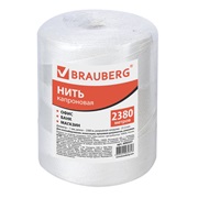 Нить полиамидная, д/прошивки документов, диаметр 1мм, длина 2380м, арт436(ПА187)