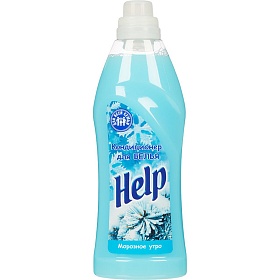 Кондиционер для белья HELP 1л Морозное утро