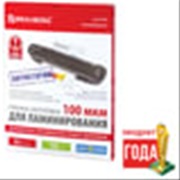 263991 I Пленки-заготовки для ламинирования АНТИСТАТИК BRAUBERG, комплект 100 шт., для формата A4, 100 мкм