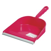 Совок для мусора YORK пластмассовый, большой, с резиновой накладкой 61020