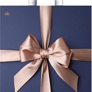 Пакет с петлевой ручкой 38х42+6см Бант Мокко 37мкм