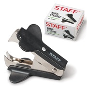 Антистеплер STAFF "Эконом" черный, 224628