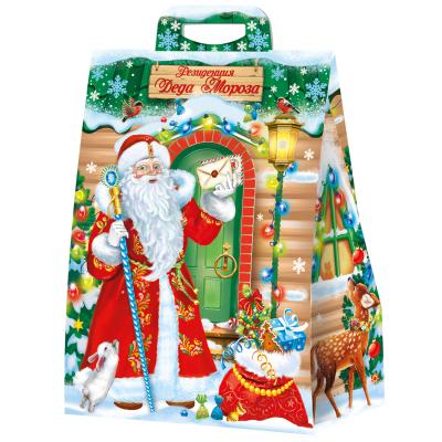 Упаковка новогодняя 2,00кг "Время Подарков" (230х100х330/375мм)