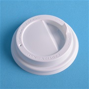 Крышка 73мм (для SP7)БЕЛАЯ (с носиком) ПРОТЭК (В)